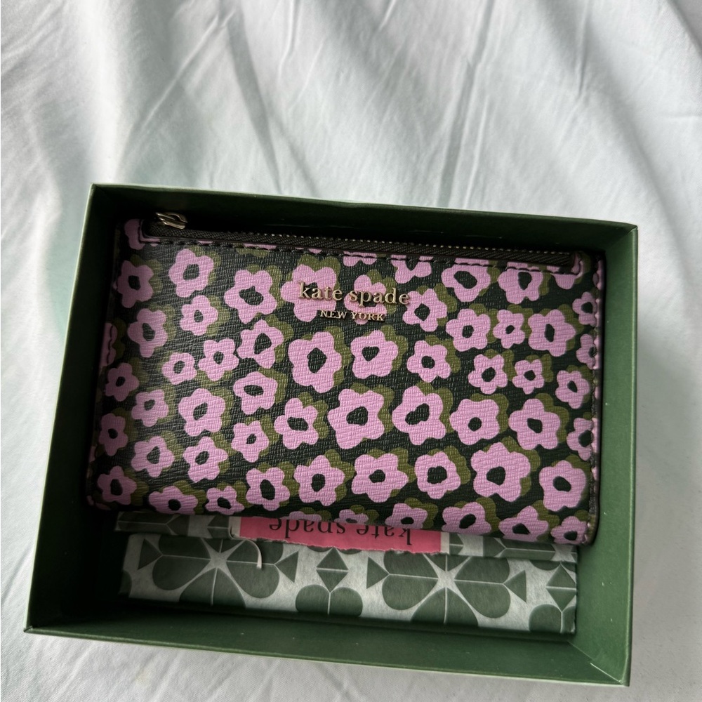 Kate Spade Pink Floral Women's Wallet